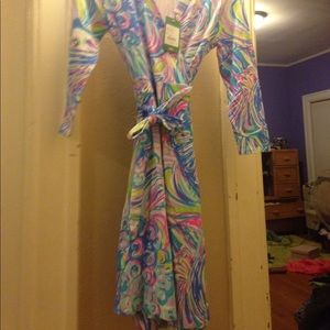 Lilly Pulitzer wraps dress NWT XS